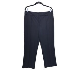 T By Talbots Pants Black Stretch‎ Women's Size L Trousers Moisture Wick